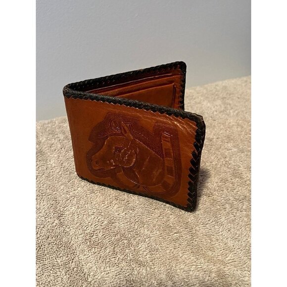 Source Unknown Other - Vintage Handcrafted Leather Wallet